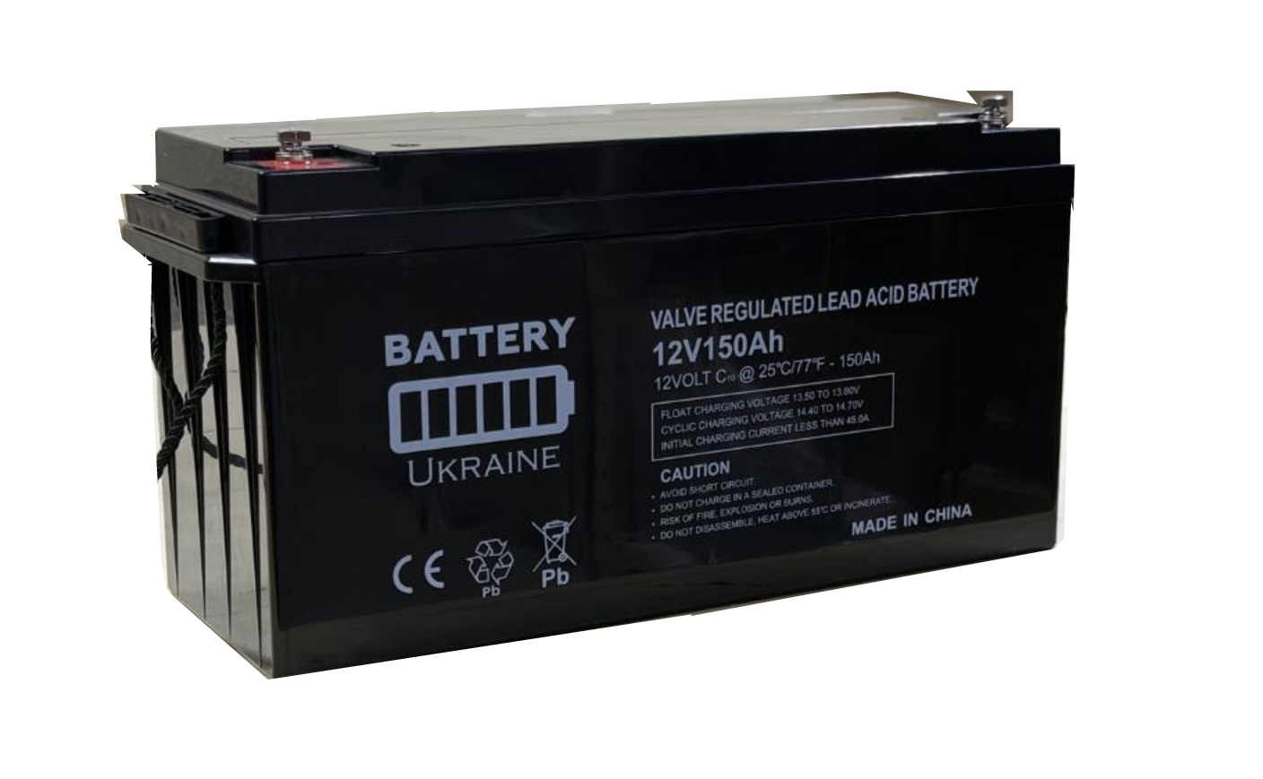 Акумуляторна батарея 12-150 (тм.Battery Ukraine)